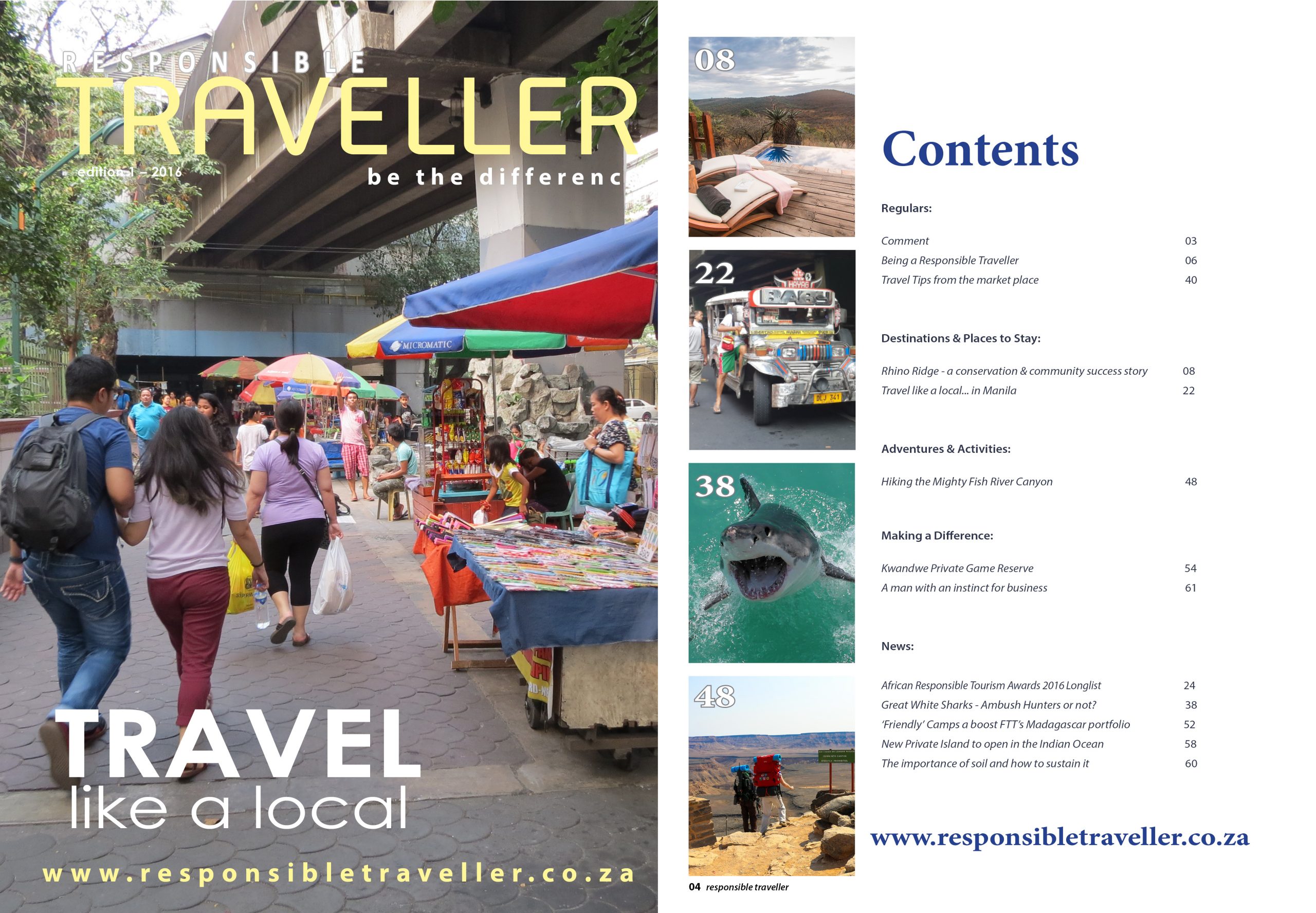 Responsible Traveller Edition 1-2016