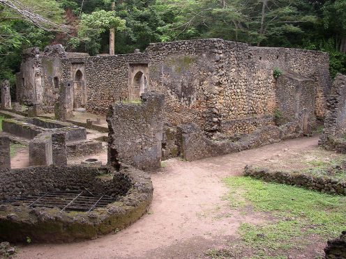 Tourism in Kenya - Gedi Ruins - pic wikipedia