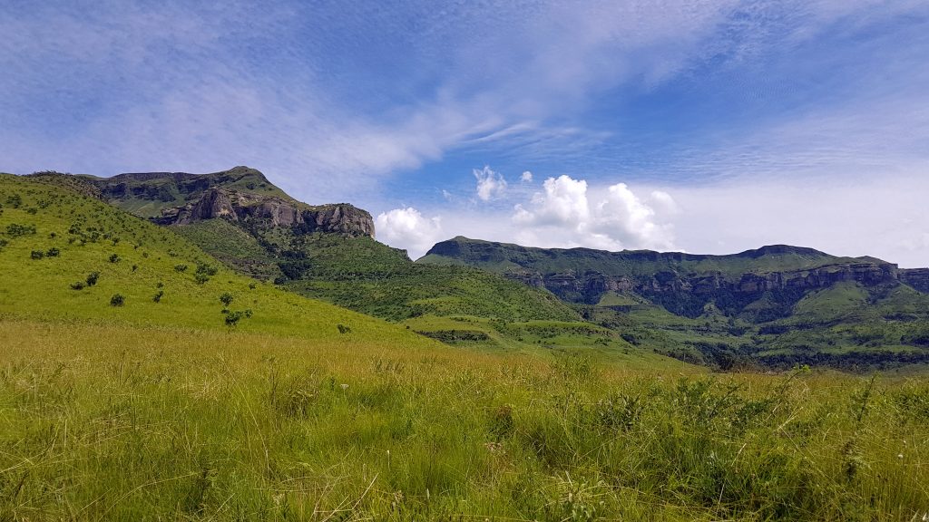 Drakensberg Mountains from the Cavern