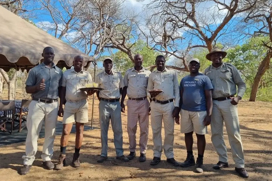 The team at Chobe Under Canvas